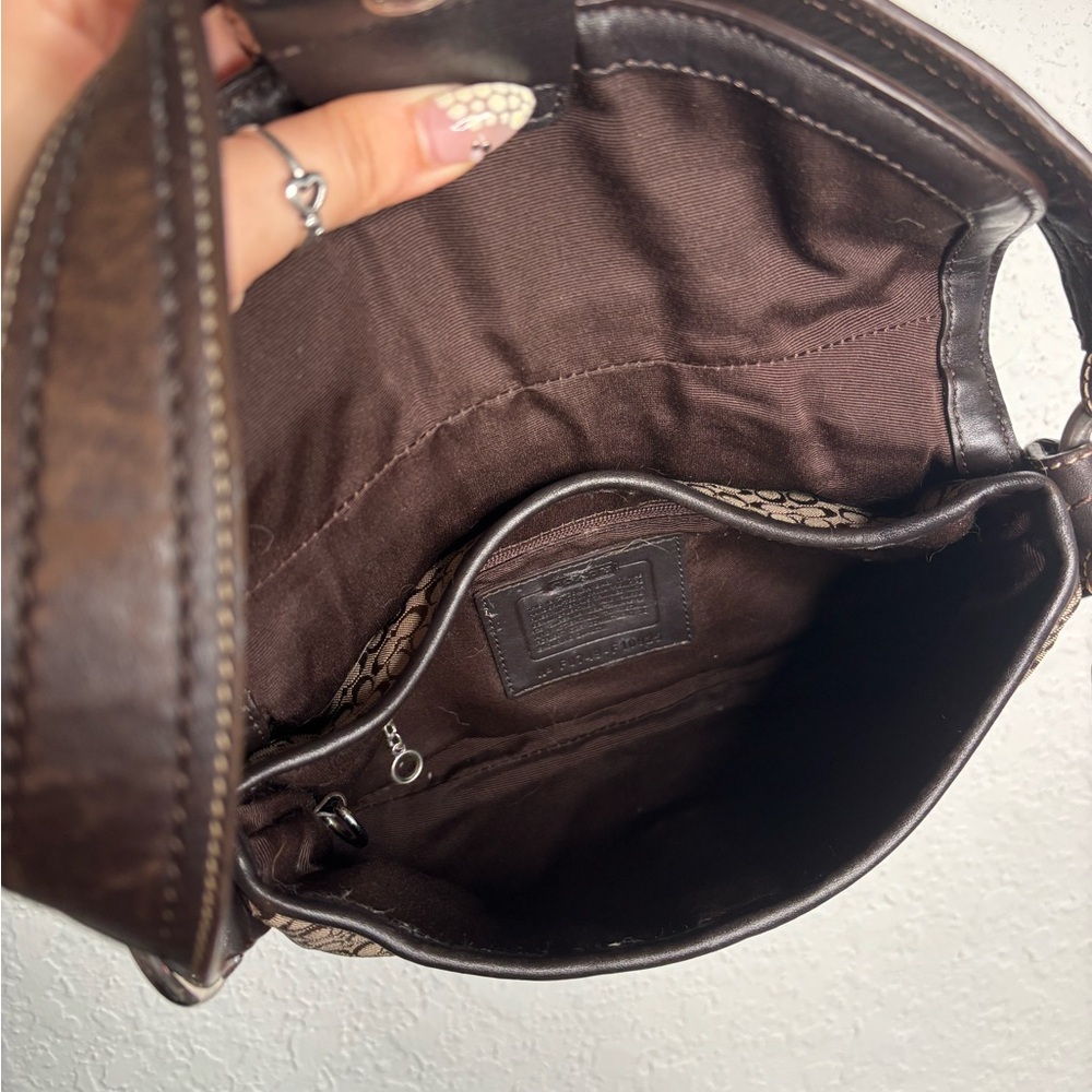 Brown Coach Mini Signature + Suede Mini SoHo - Picture 10 of 12